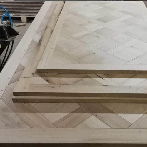 French parquet table