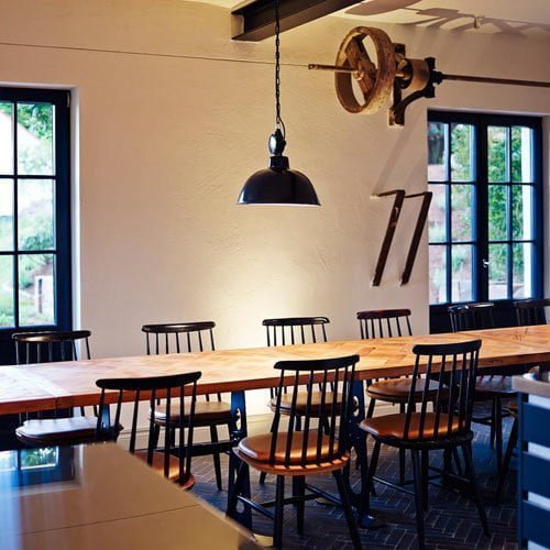 French parquet table